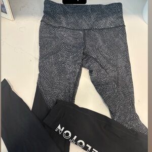 Fast and free lululemon leggingsx peloton size 4